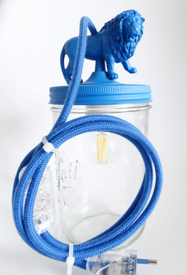 Lámpara FourLeon Azul