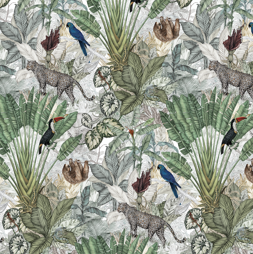 Jungle Wallpaper by Jimmy Cricket