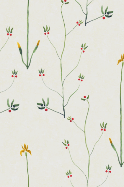 Brindille Wallpaper by Bien Fait Paris